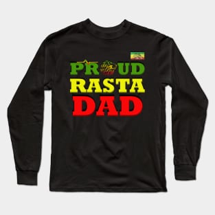 Proud Rasta Dad Long Sleeve T-Shirt